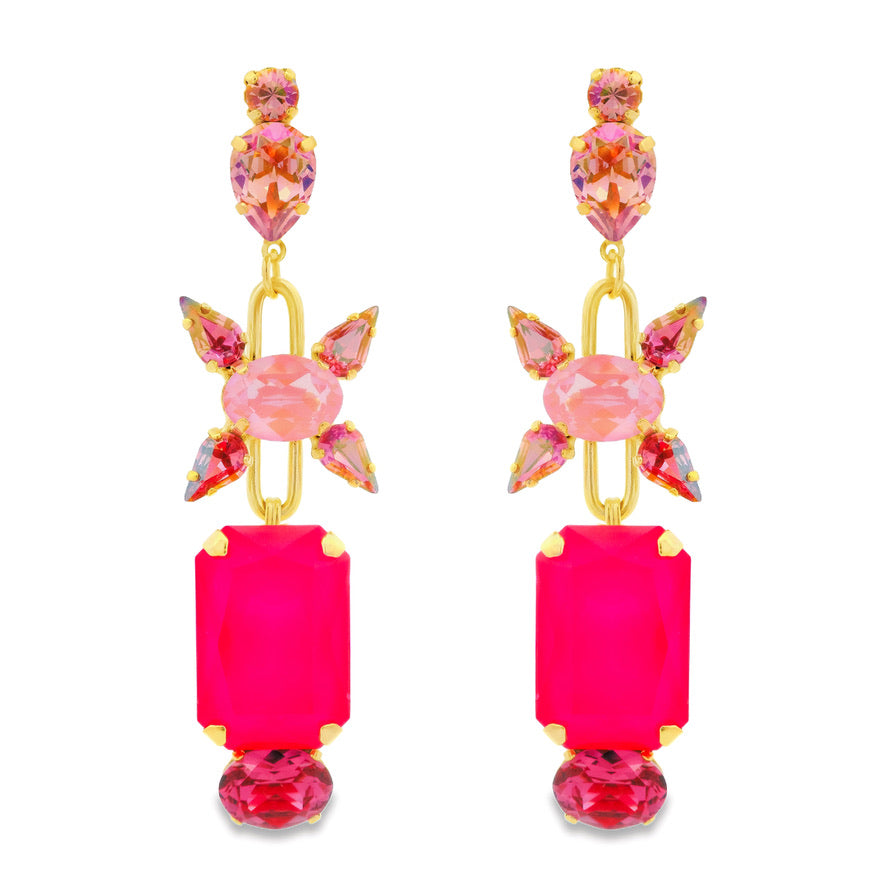 Sylwen Earrings in Ultra Fuchsia